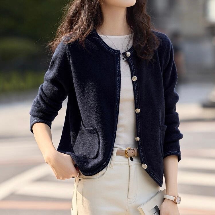 ニットカーディガン YH9527