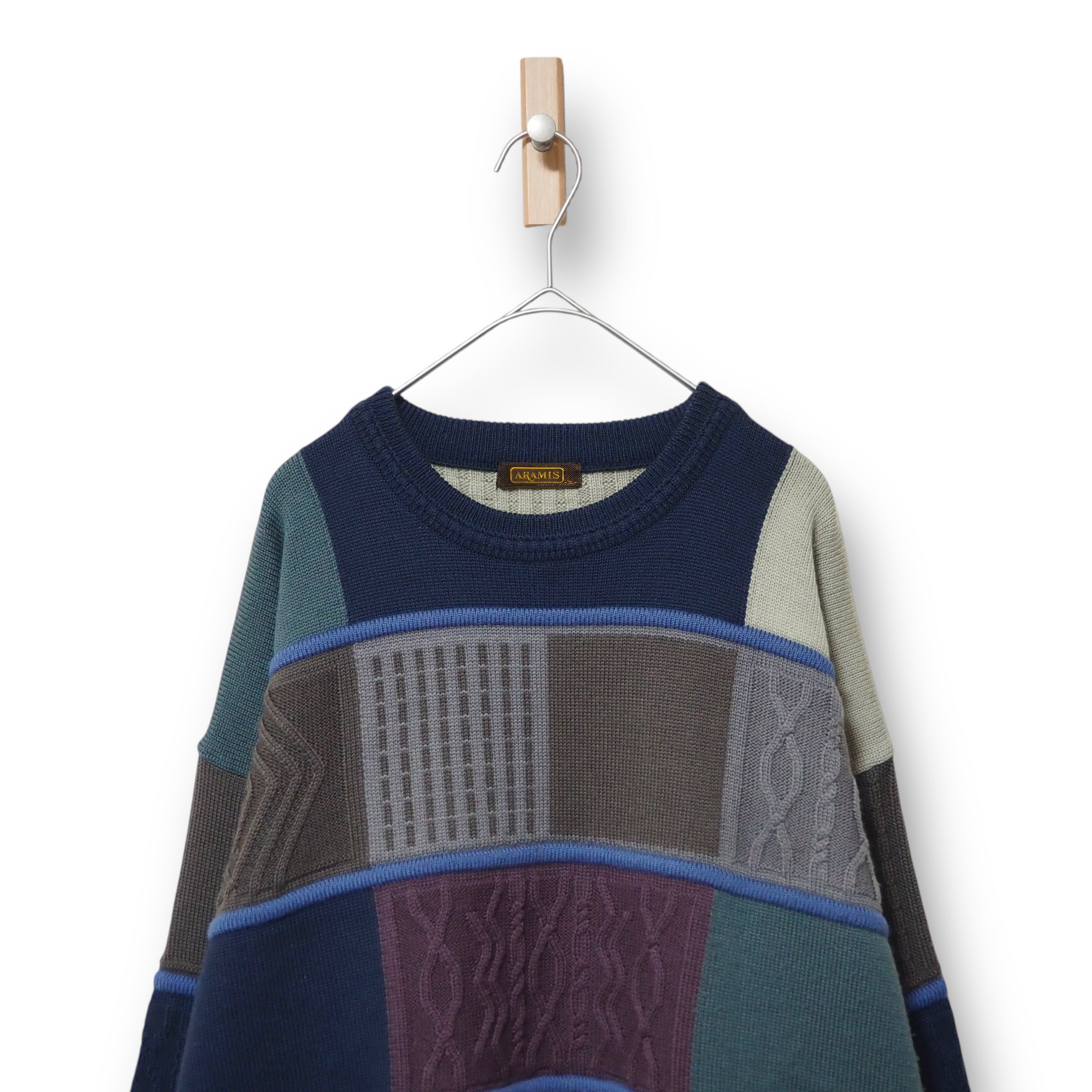 【VINTAGE】デザインニット