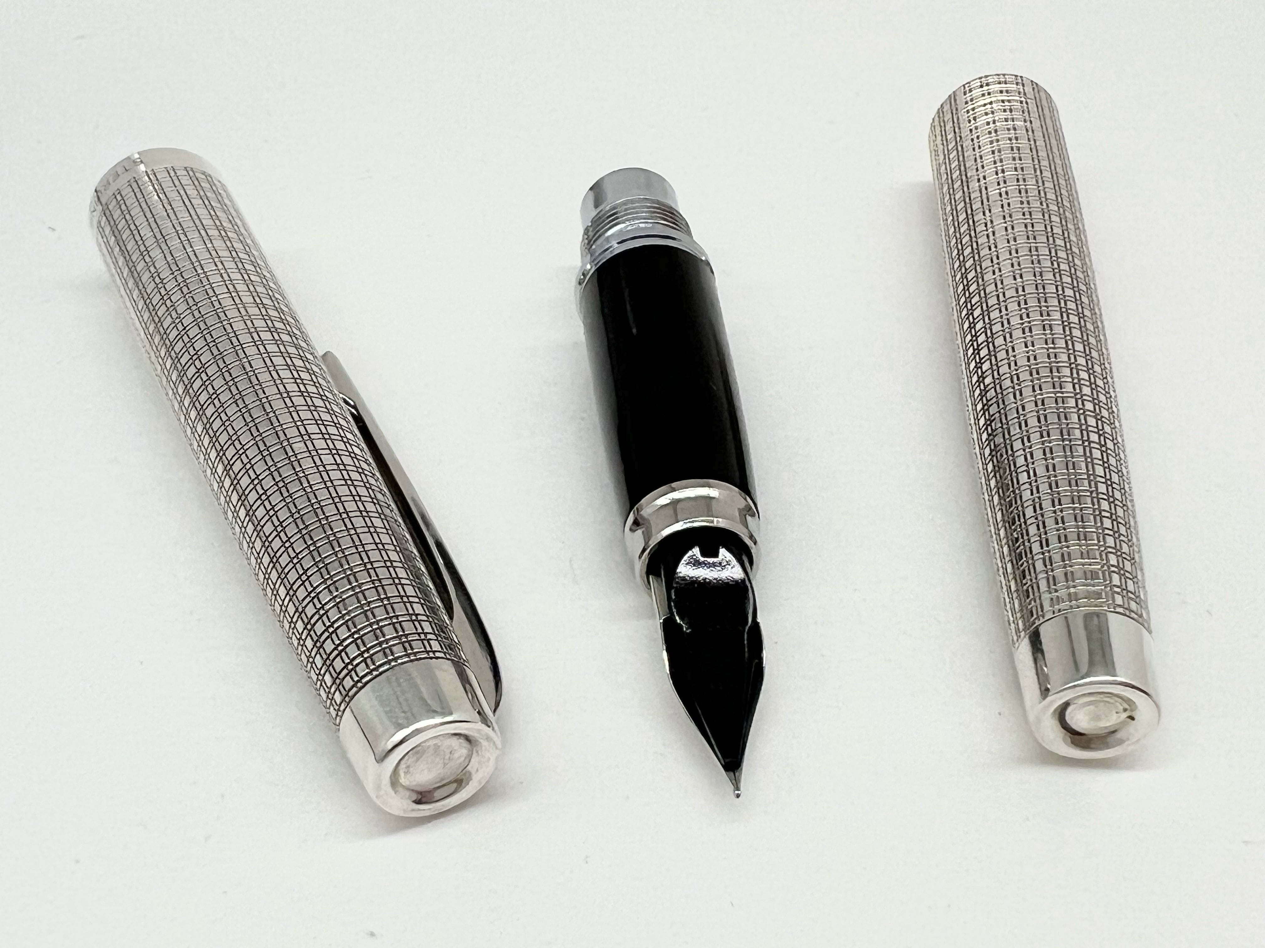 60s プラチナ万年筆 PLATINUM （細字） 18K-WG 02868 | 川口明弘の調整