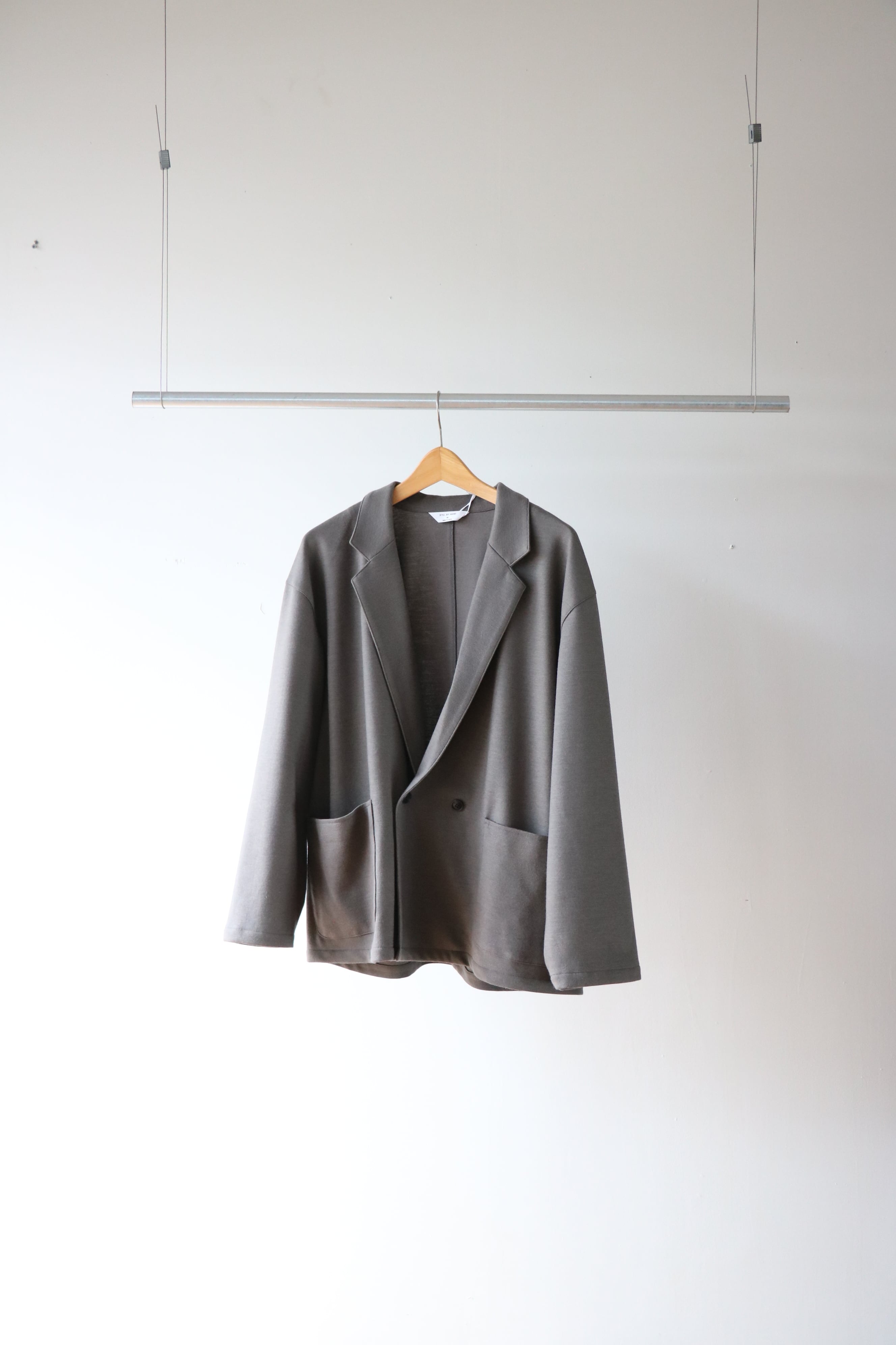 STILL BY HAND -Wool jersey jacket- / CS03253 / スティルバイハンド