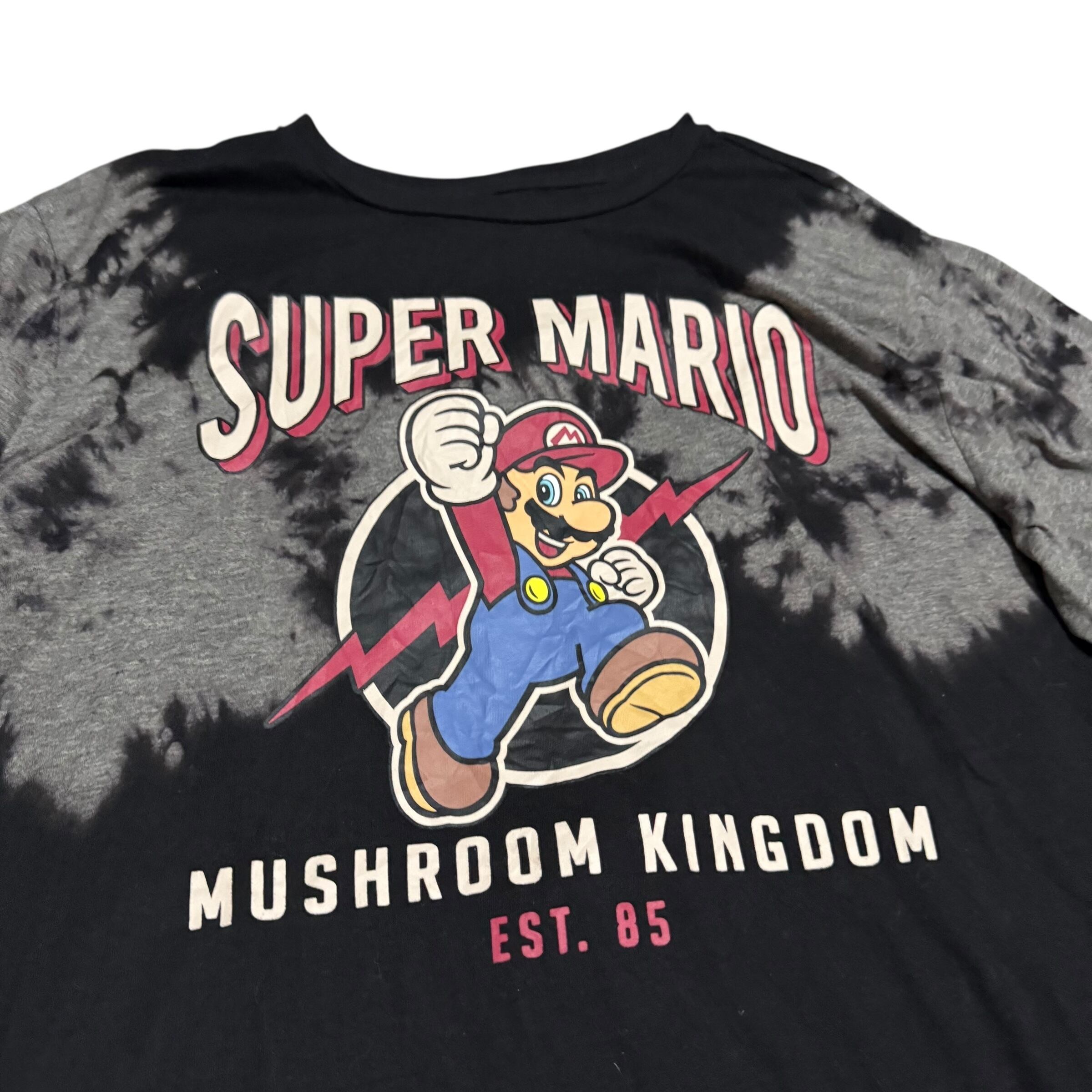 No1315 日本メンズ4XL Tシャツ 着丈 76身幅 68キャラクター マリオ