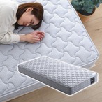 フランスベッド 高密度連続スプリングマットレス 硬め 日本製 (セミダブル)