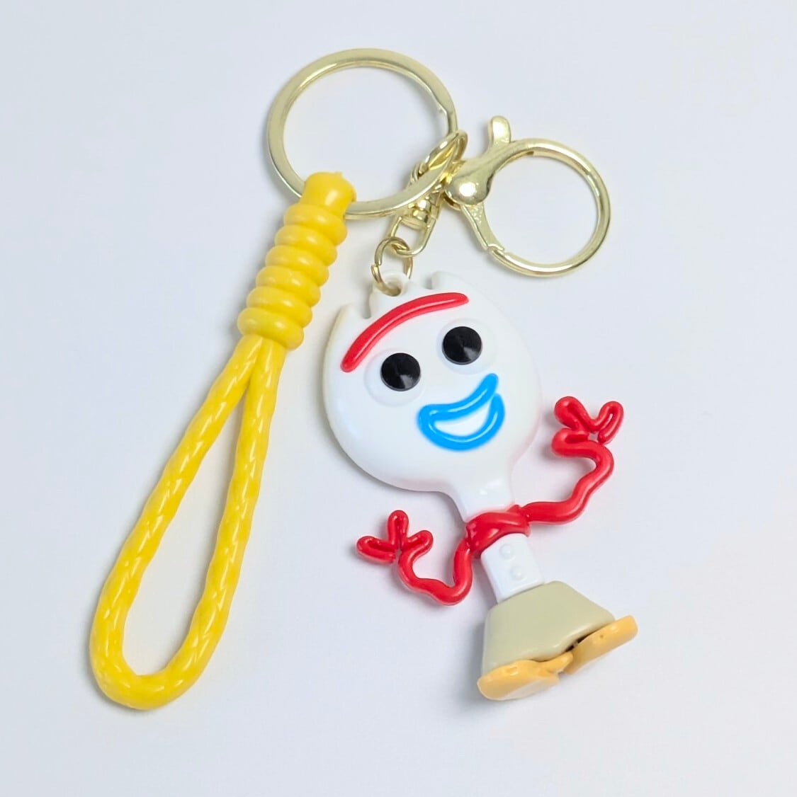 ♧【 Toy Story ( トイ・ストーリー ) トイストーリー 】『 フォーキー 』 3D Rubber KeyHolder / 3Dラバーキーホルダー〚アメリカン雑貨 アメトイ〛