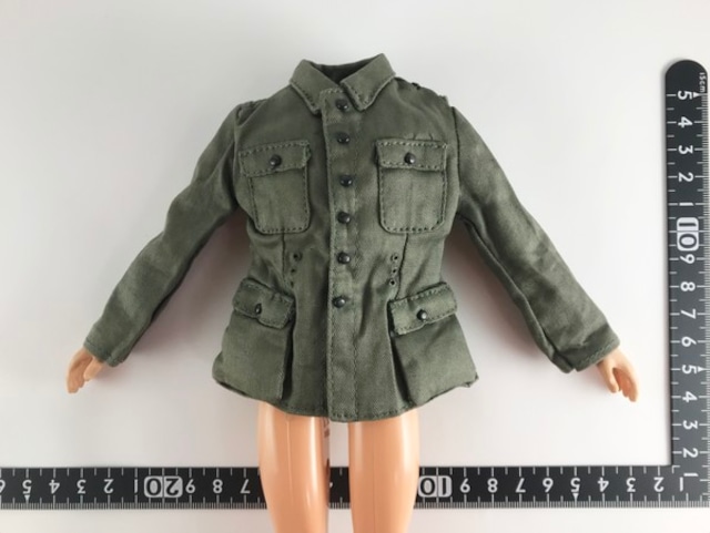 ドール服 1/6 男性用27 WW2 ドイツ軍バルバロッサ歩兵制服 DA187 - メイン画像