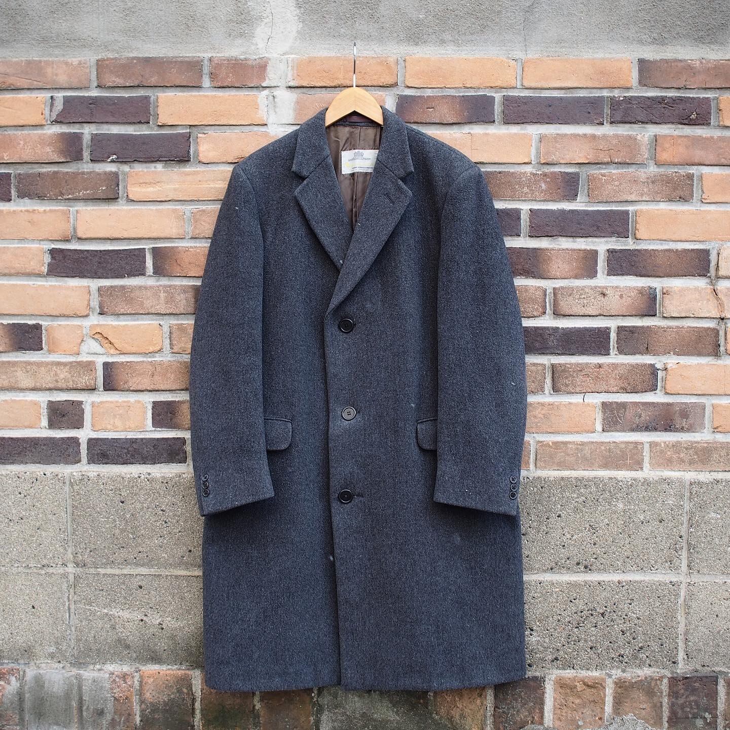 Special UK 60s-70's Aquascutum Chesterfield Coat 42 アクアスキュー 