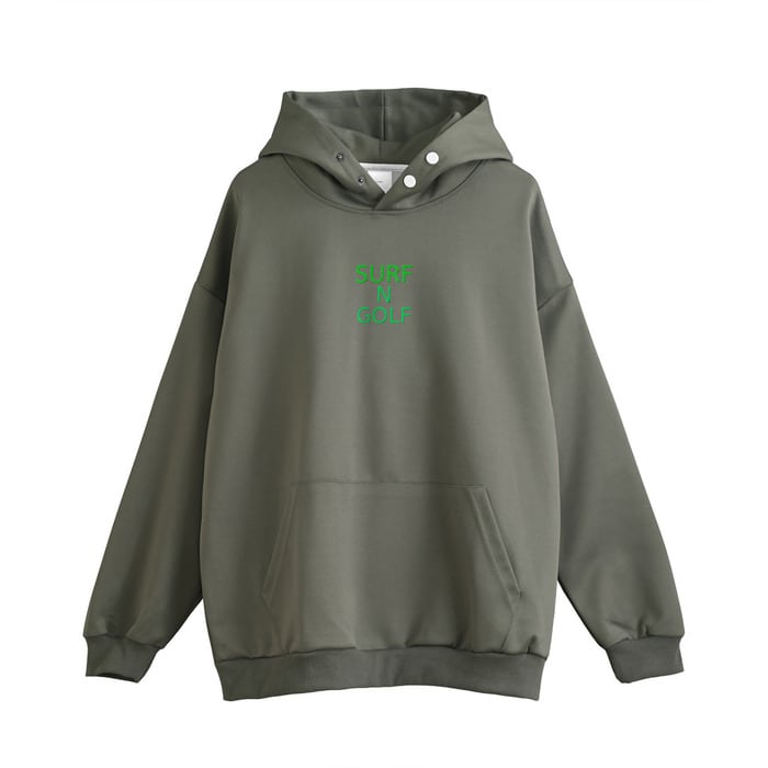 TFW49 CARDBOAD MATELIAL HOODIE パーカー カーキ TFW49】《UNISEX》CARDBOAD MATELIAL HOODIE（OLIVE） | Pay ID
