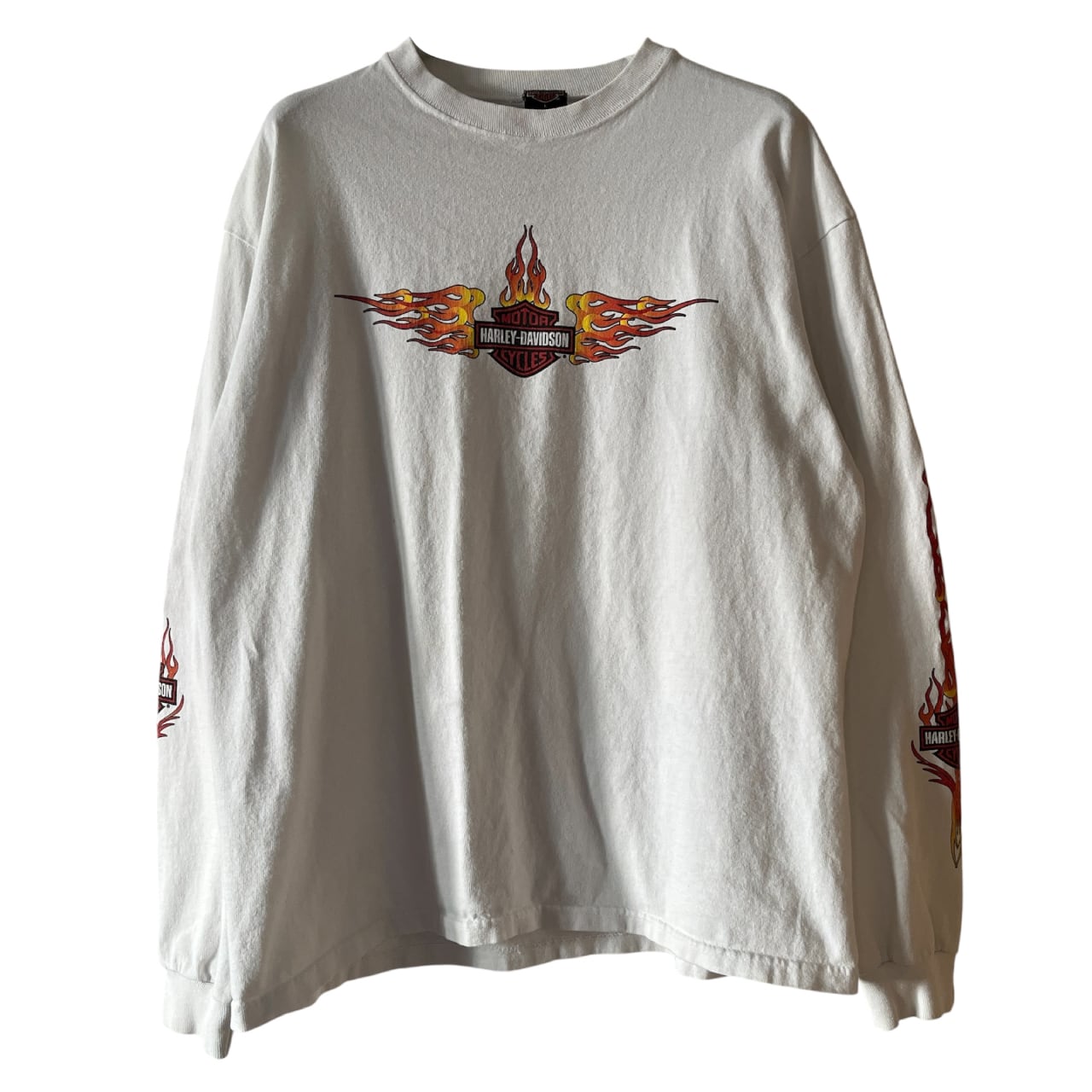 Harley Davidson Y2K Flame Emblem Logo L/S Tee | Vintage High Line