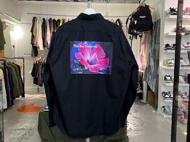 Supreme × YOHJI YAMAMOTO LS SHIRT BLACK LARGE 55500