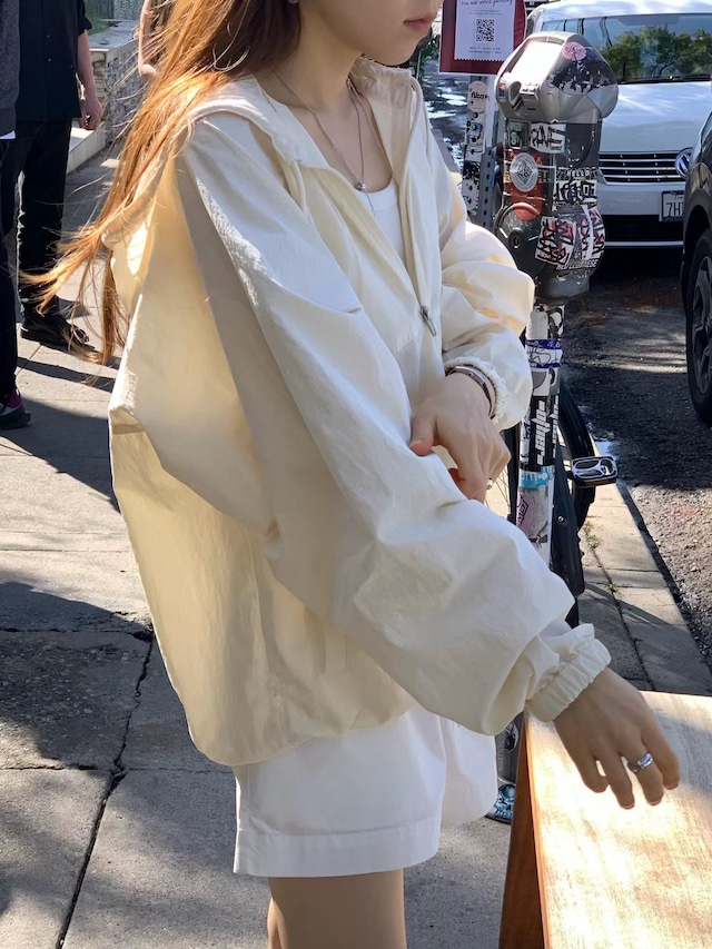 (OUNCE) day hoodie anorak jumper / 3color