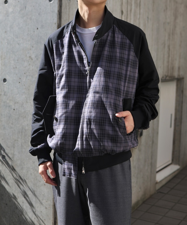 UNUSED / US2567 BARACUTA REVERSIBLE JACKET(BLACK)