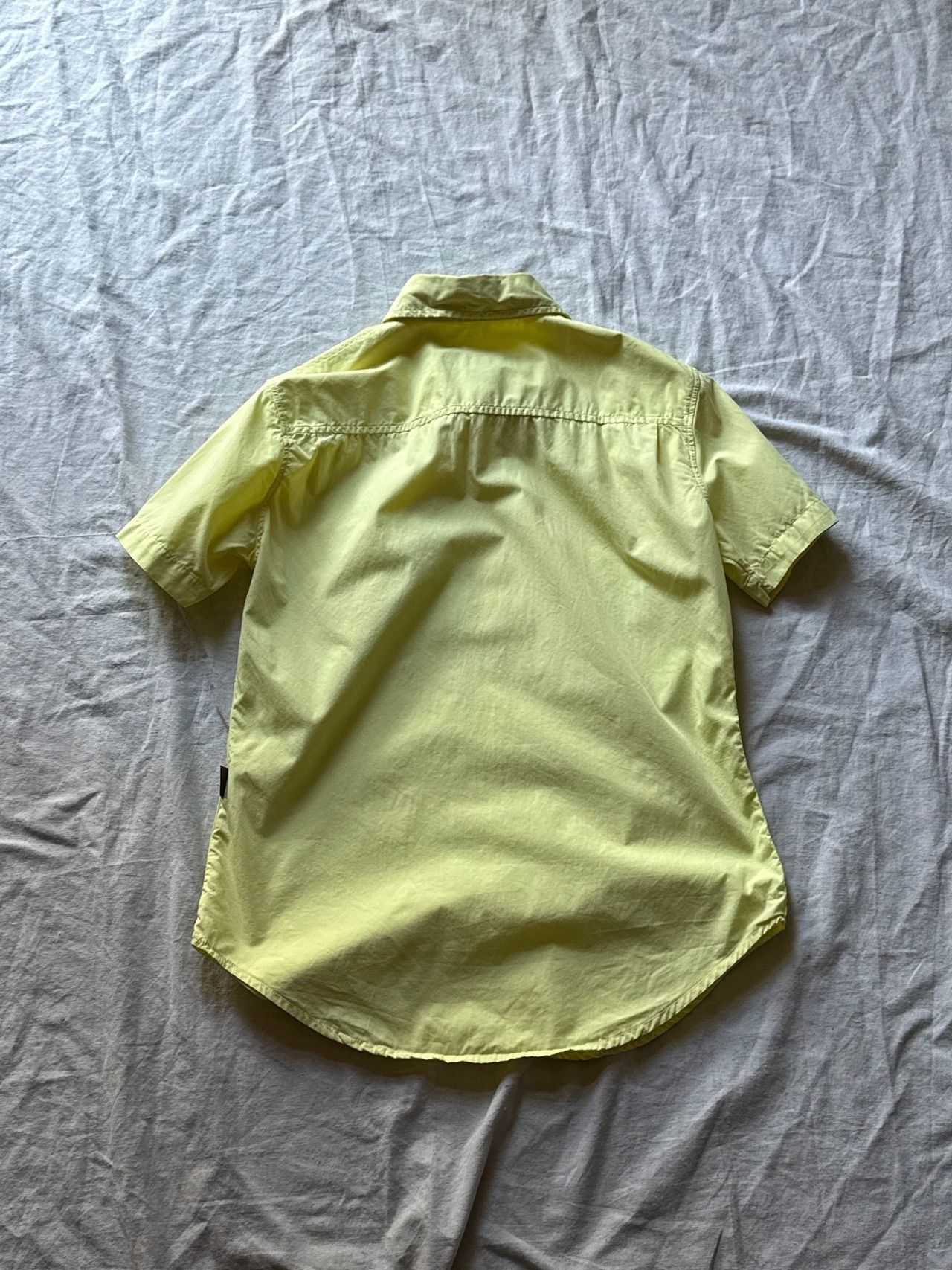 "KATHARINE HAMNETT" S/S Lime Yellow Shirt