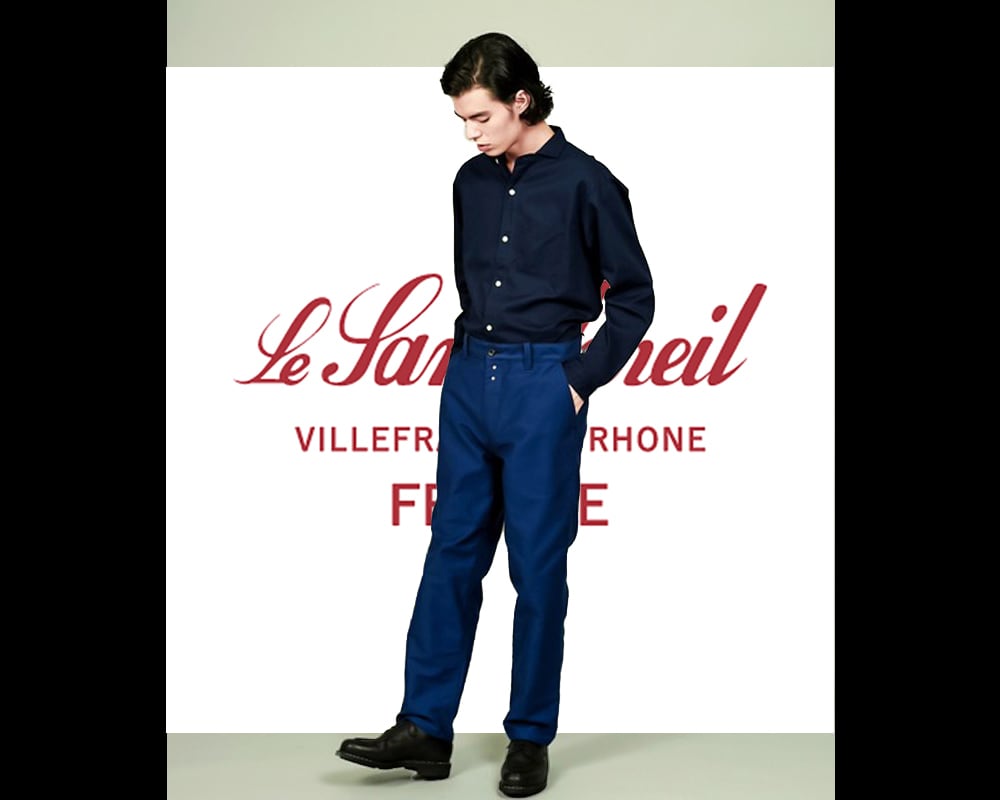 Le Sans Pareil 】Cotton Moleskin Traditional Work Pants | OR GLORY