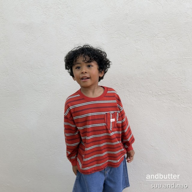取寄:ANDBUTTER タムスポケットTシャツ※送料無料