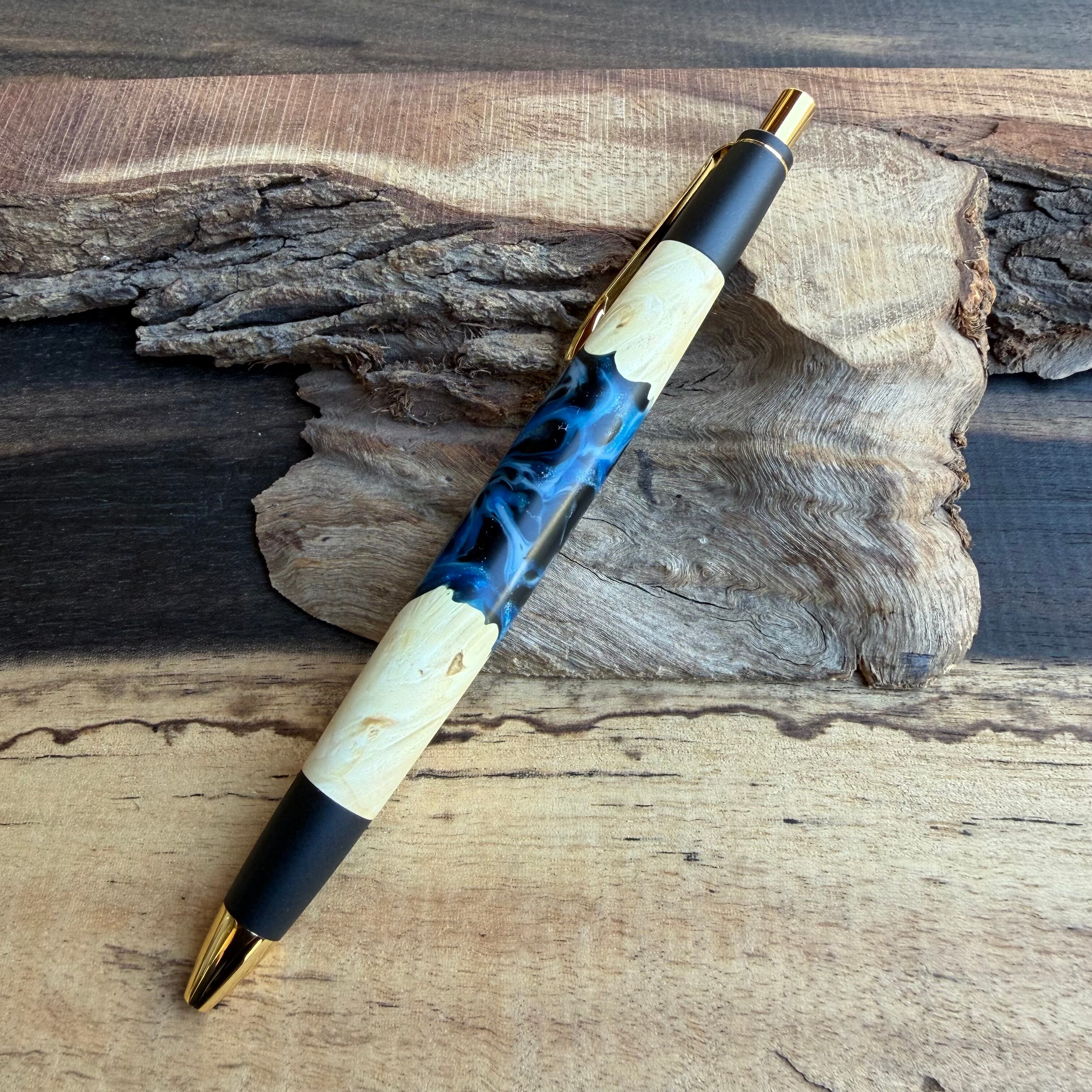 ボナンペン 地球 90 レジンウッド地球 現品 | 『ボナン』 -木軸ペンの店-