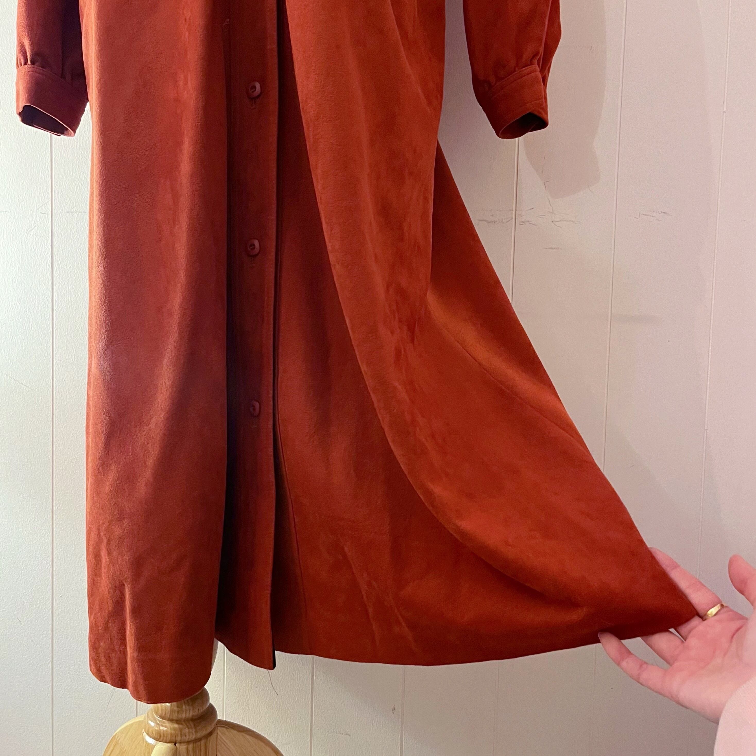 dark orange gather ribbon one-piece