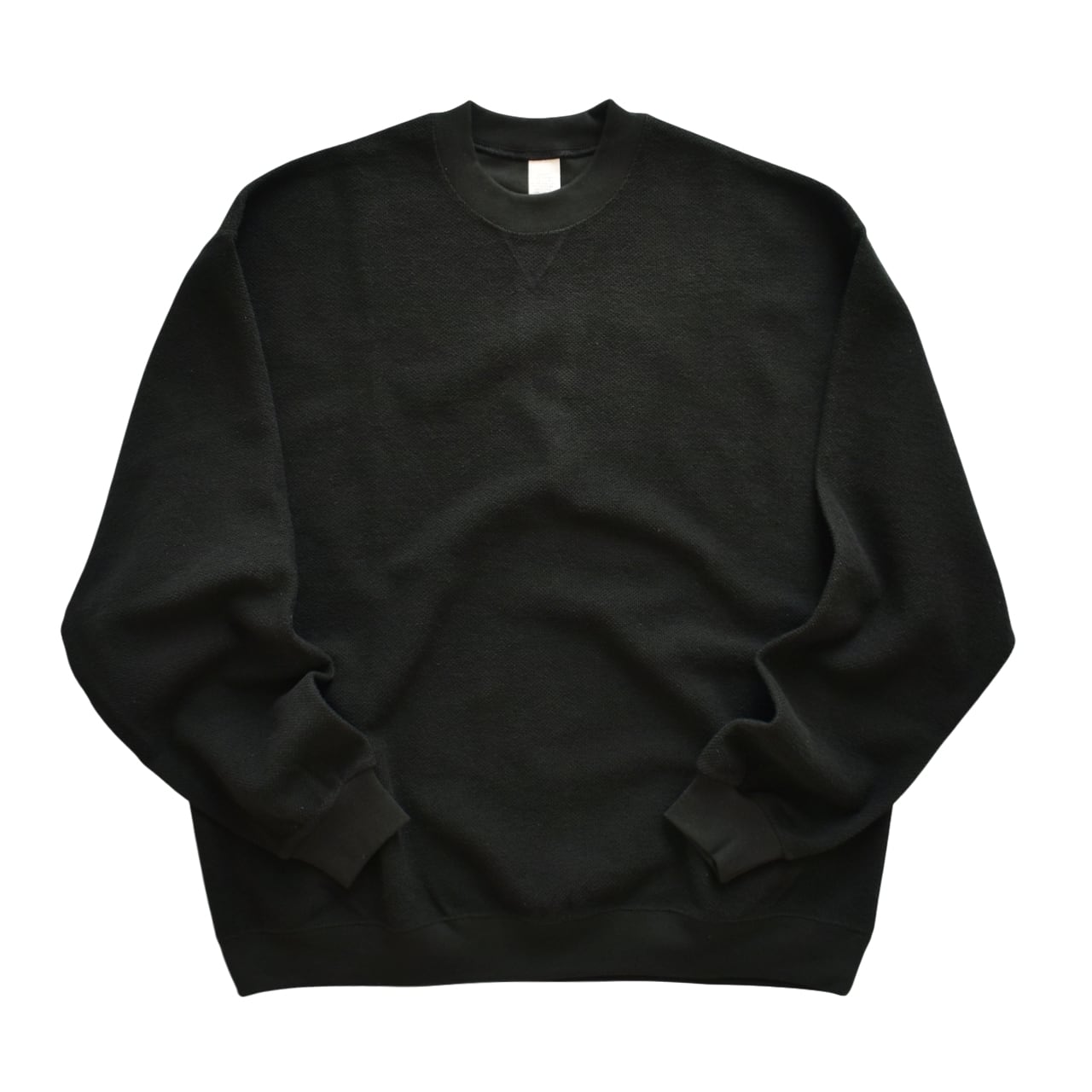 RELAX FIT by SUPERMARKET / Pique sweat crew - ピケ スウェット