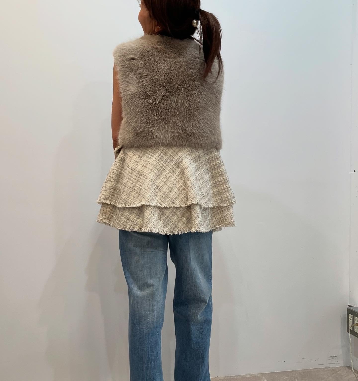 ガレナ galena GALENA ツィードコンビファーベスト | Sister by ParisLagar