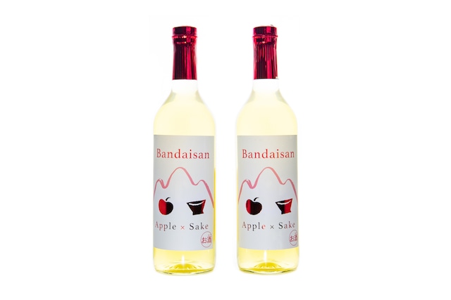 Bandaisan Apple x Sake（磐梯山　りんご酒） 720ml × 2本