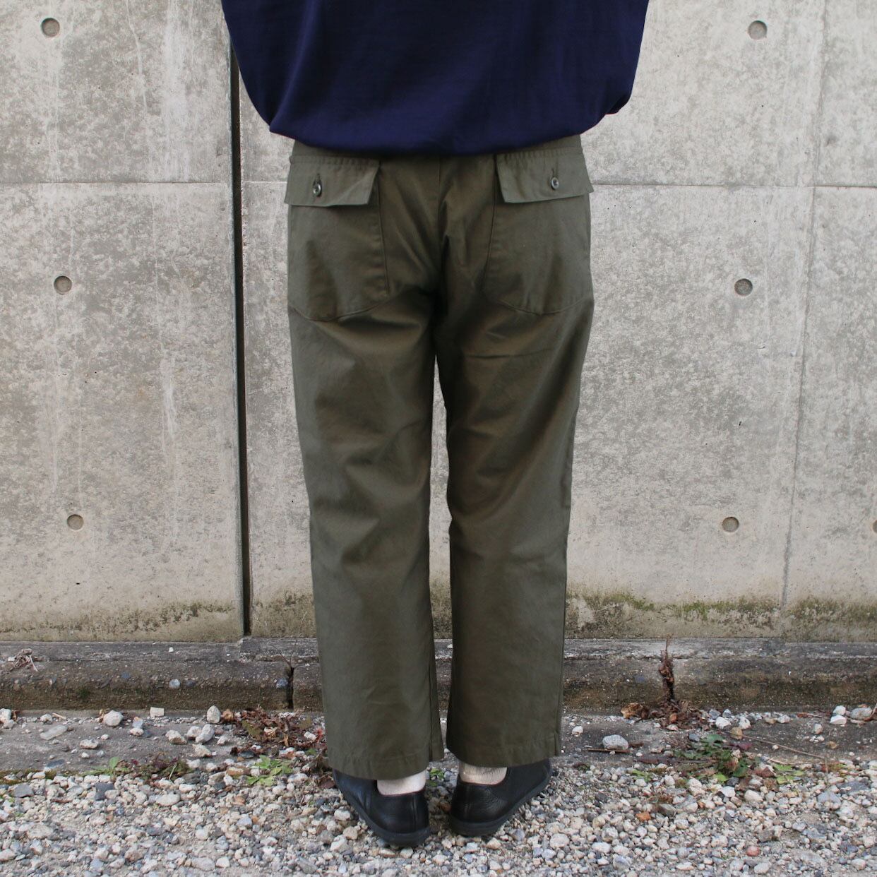 TRAVAIL MANUEL　バックサテン・ファティーグパンツ TRAVAIL MANUEL_バックサテンファティーグパンツ | Fuzzy Clothed
