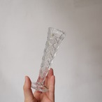 クリスタルな一輪挿し