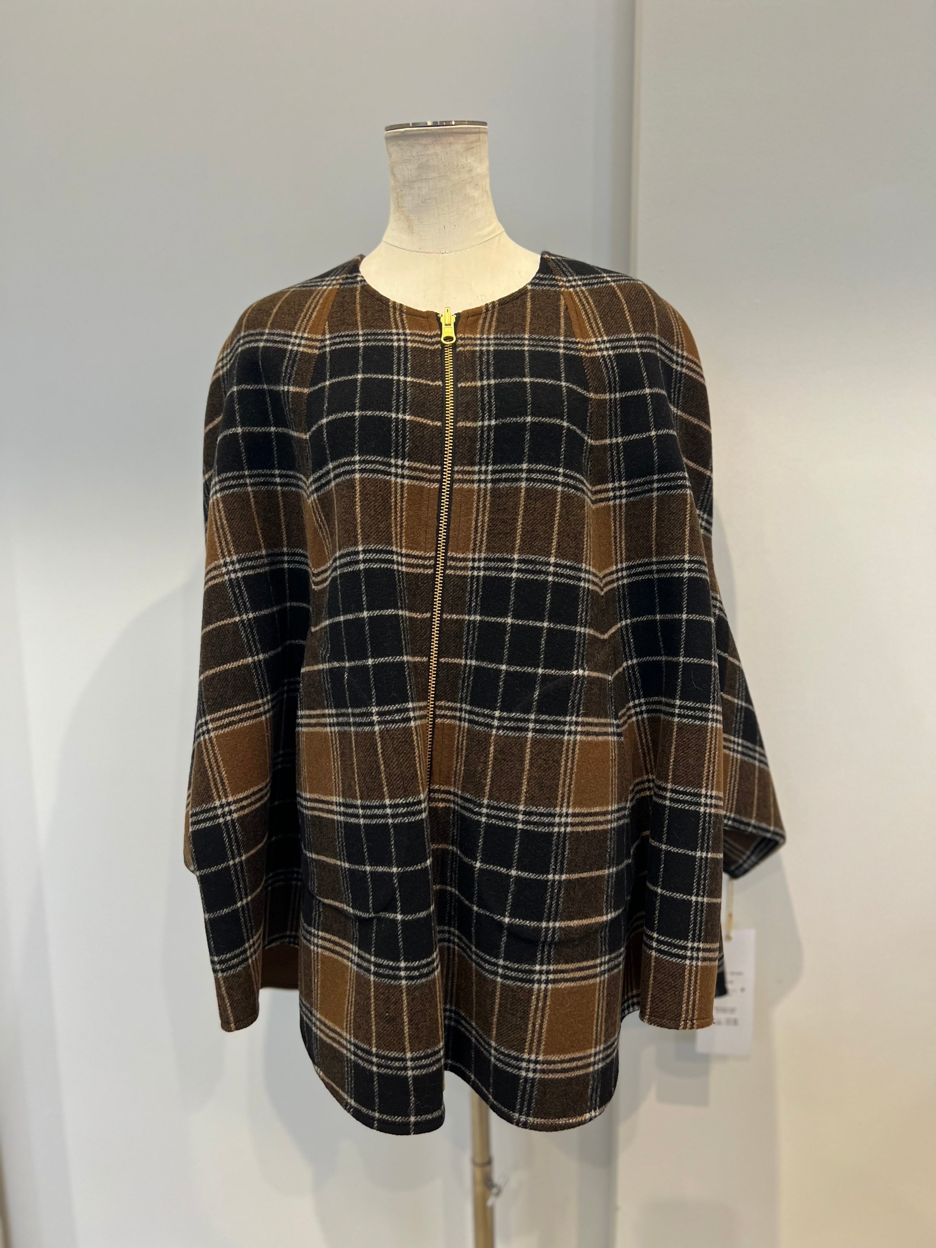 【RISLEY】リバーシブルダブルフェイスポンチョコート　R2503RPO826