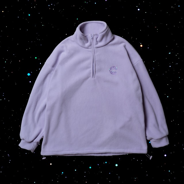 ∴ over the moon Half zip / purple