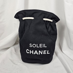 シャネル SOLEIL 巾着バッグ キャンバス ノベルティ