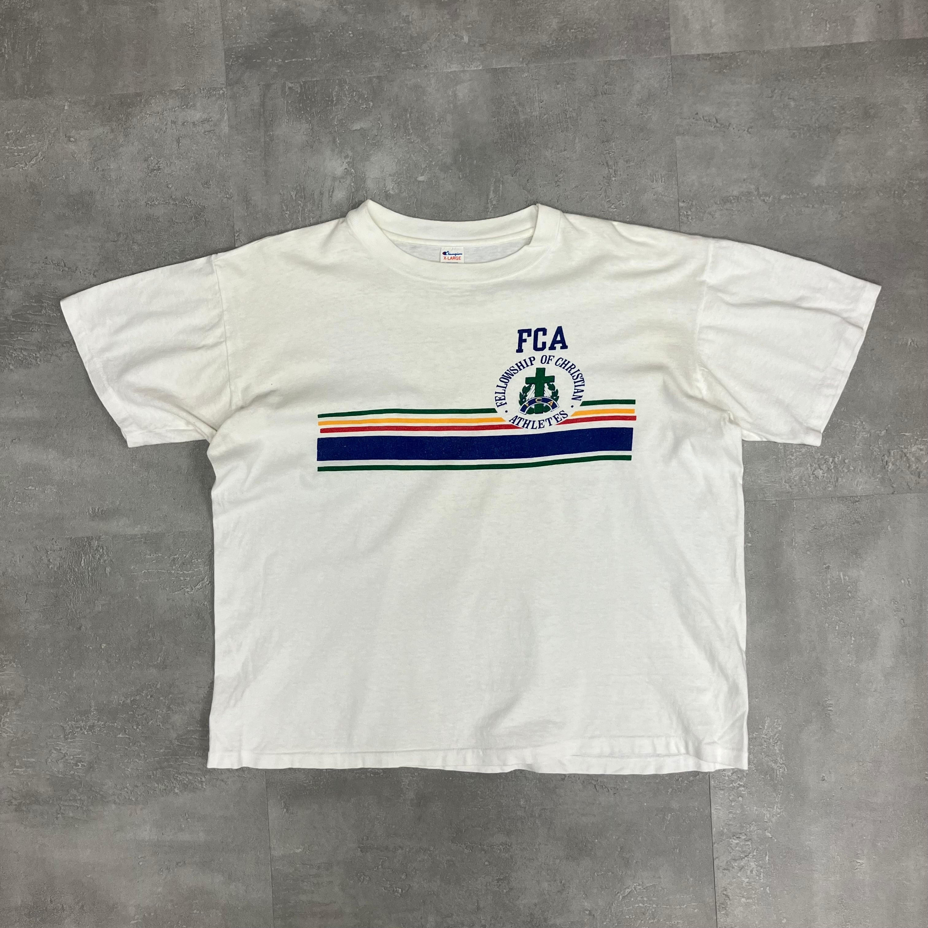 champion 80s vintage プリントTee XL No.2350
