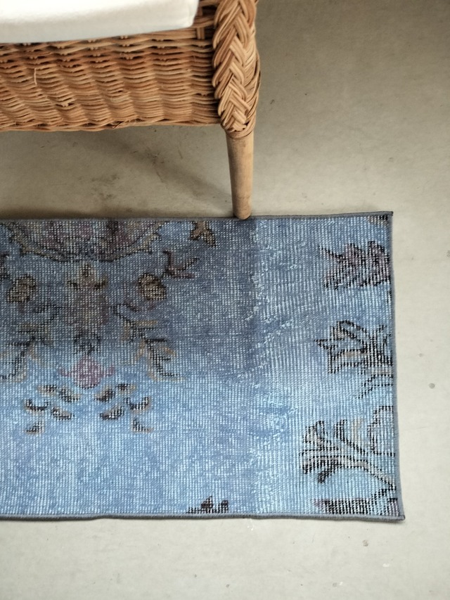 Turkish small rug 49✕100cm No.409