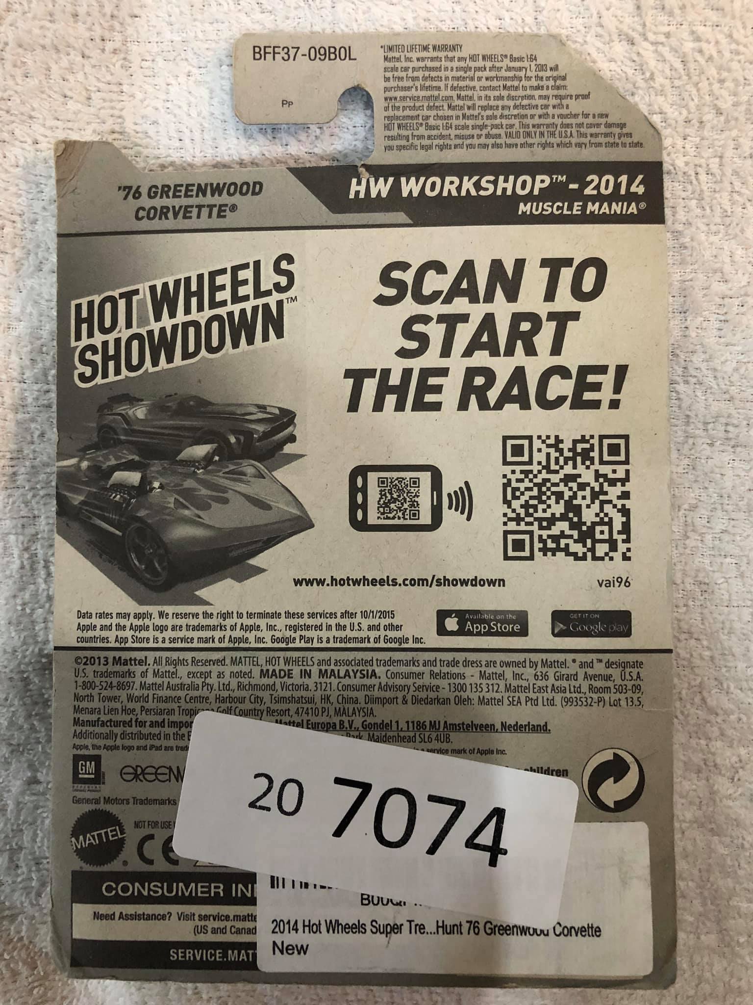 76 GREENWOOD CORVETTE (Treasure Hunts) Hot Wheels | Pay ID
