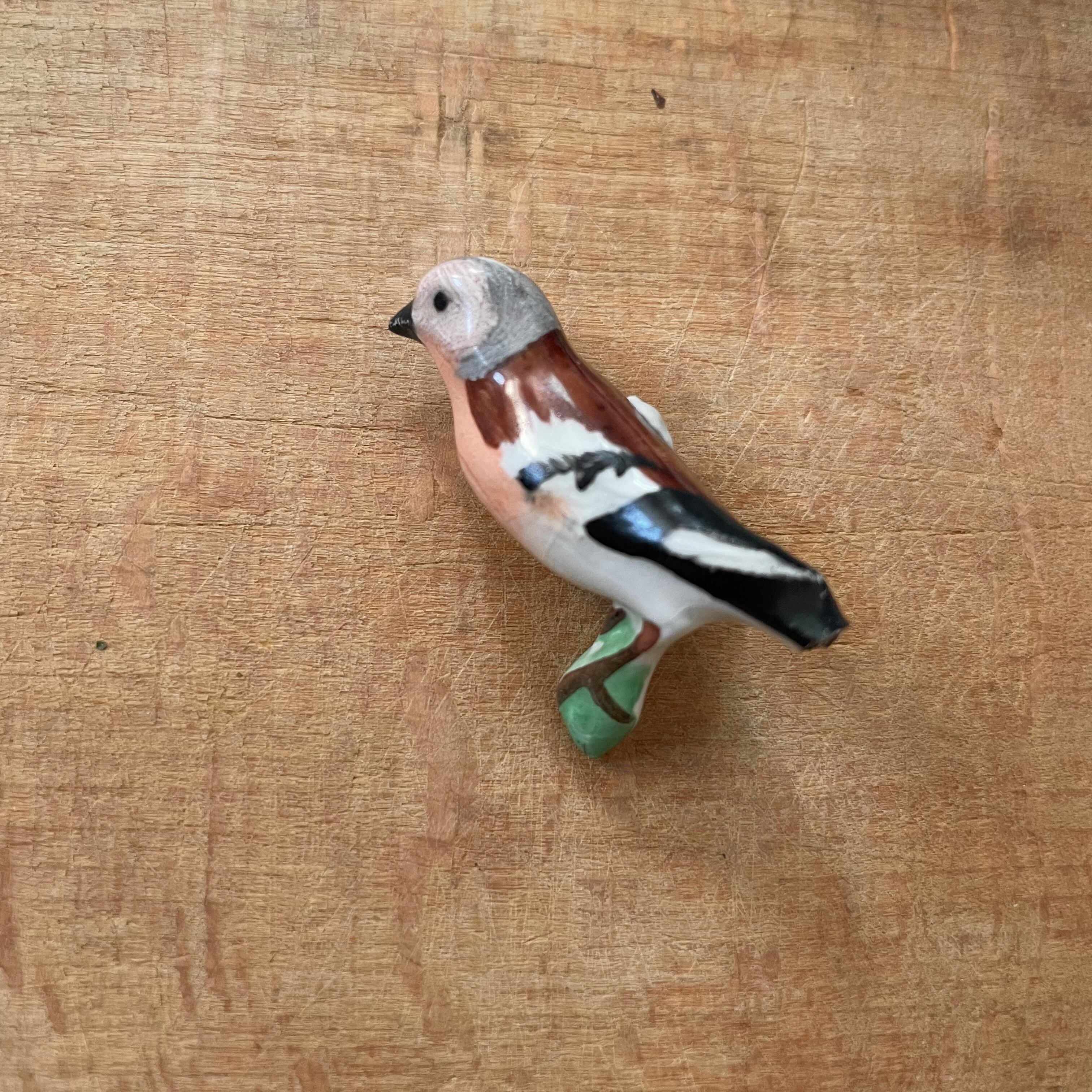 鳥さんブローチ