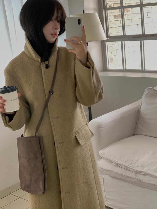 (予約) miel / Stanley coat 2color