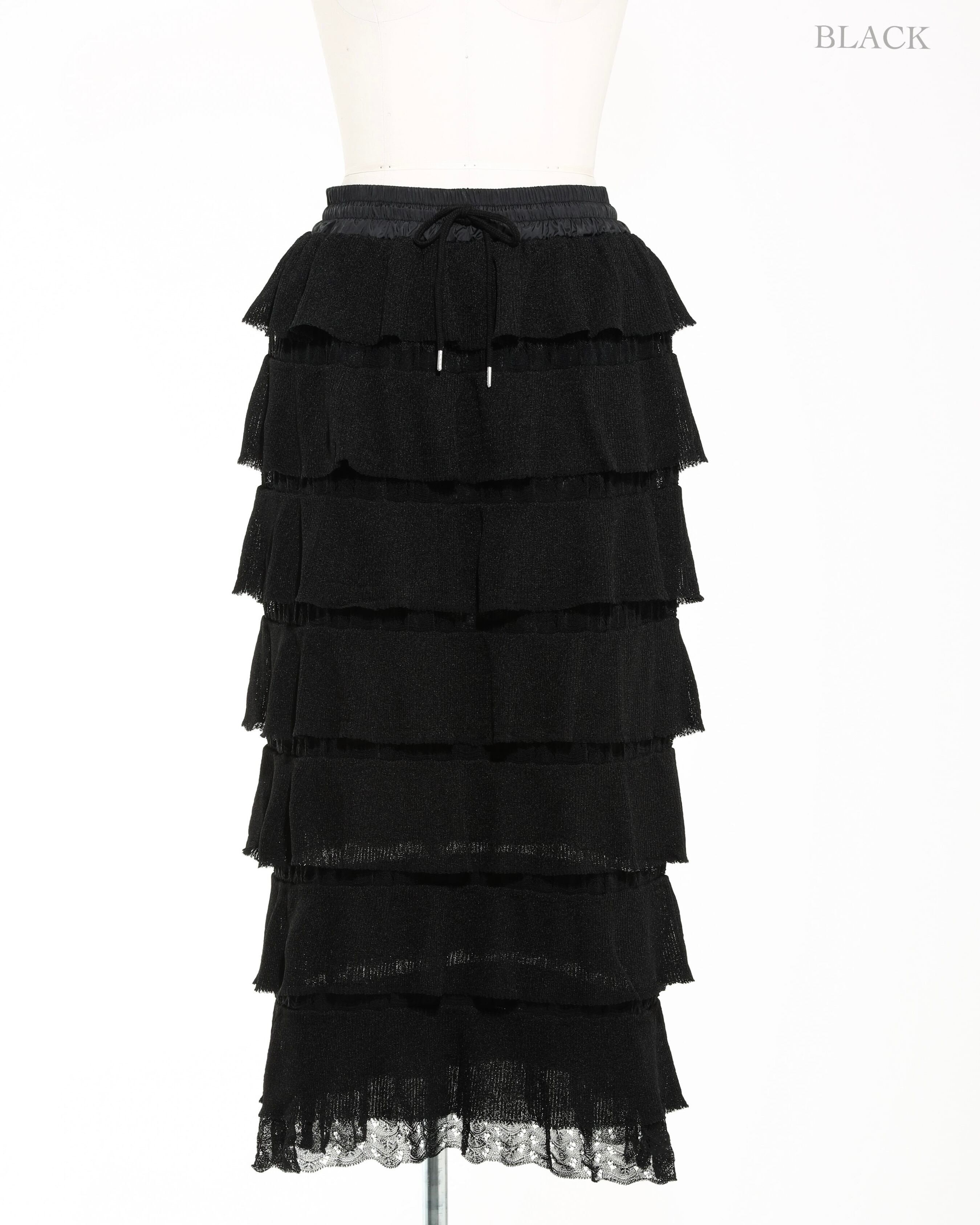 スカート ODAKHA 25SS NYLON TIGHT&FLARE SKIRT スカート ODAKHA 25SS NYLON TIGHT&FLARE SKIRT nylon tight