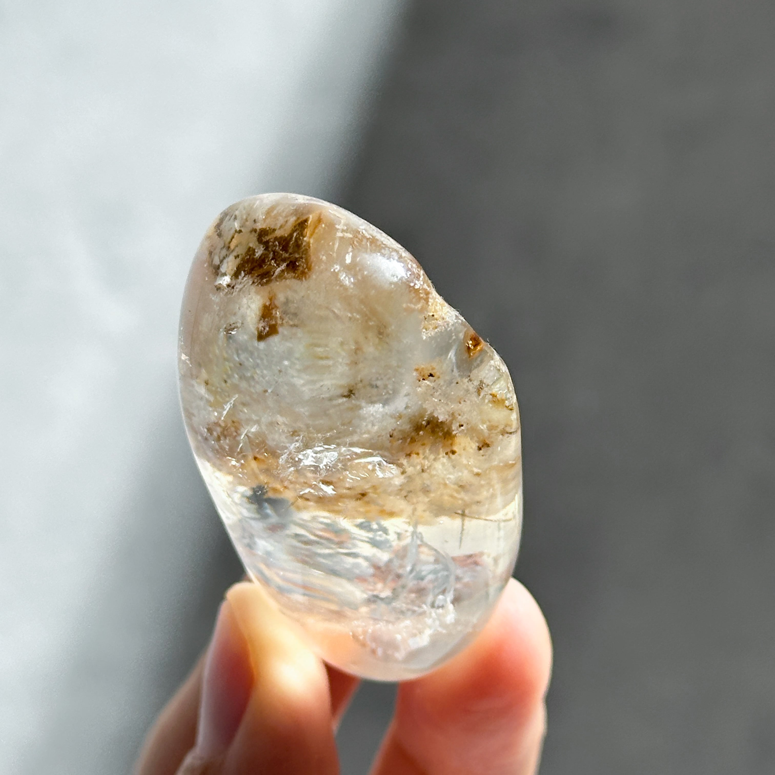 ミナスジェライス産ガーデンクォーツ レンズ32◇ Garden Quartz