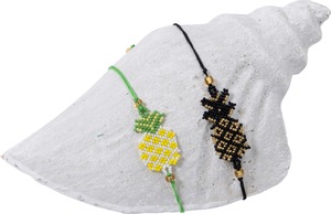 ビーズブレスレットセット  [カラー: パイナップル]