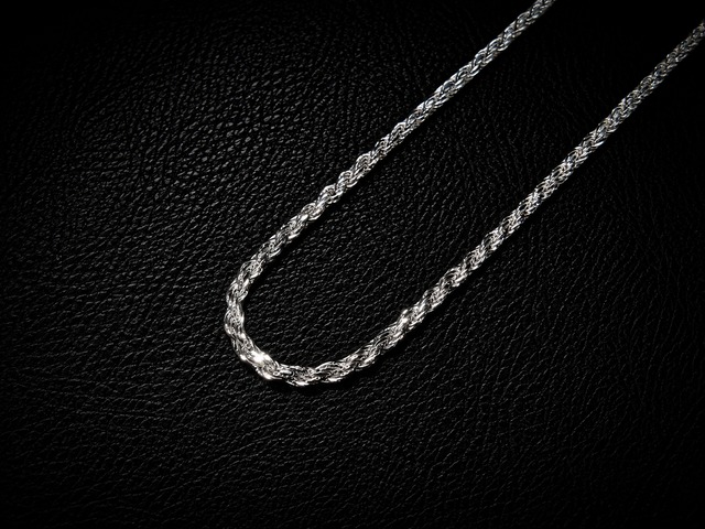 THEFT AZUKI SILVER NECKLACE アズキ シルバー ネックレス 50cm
