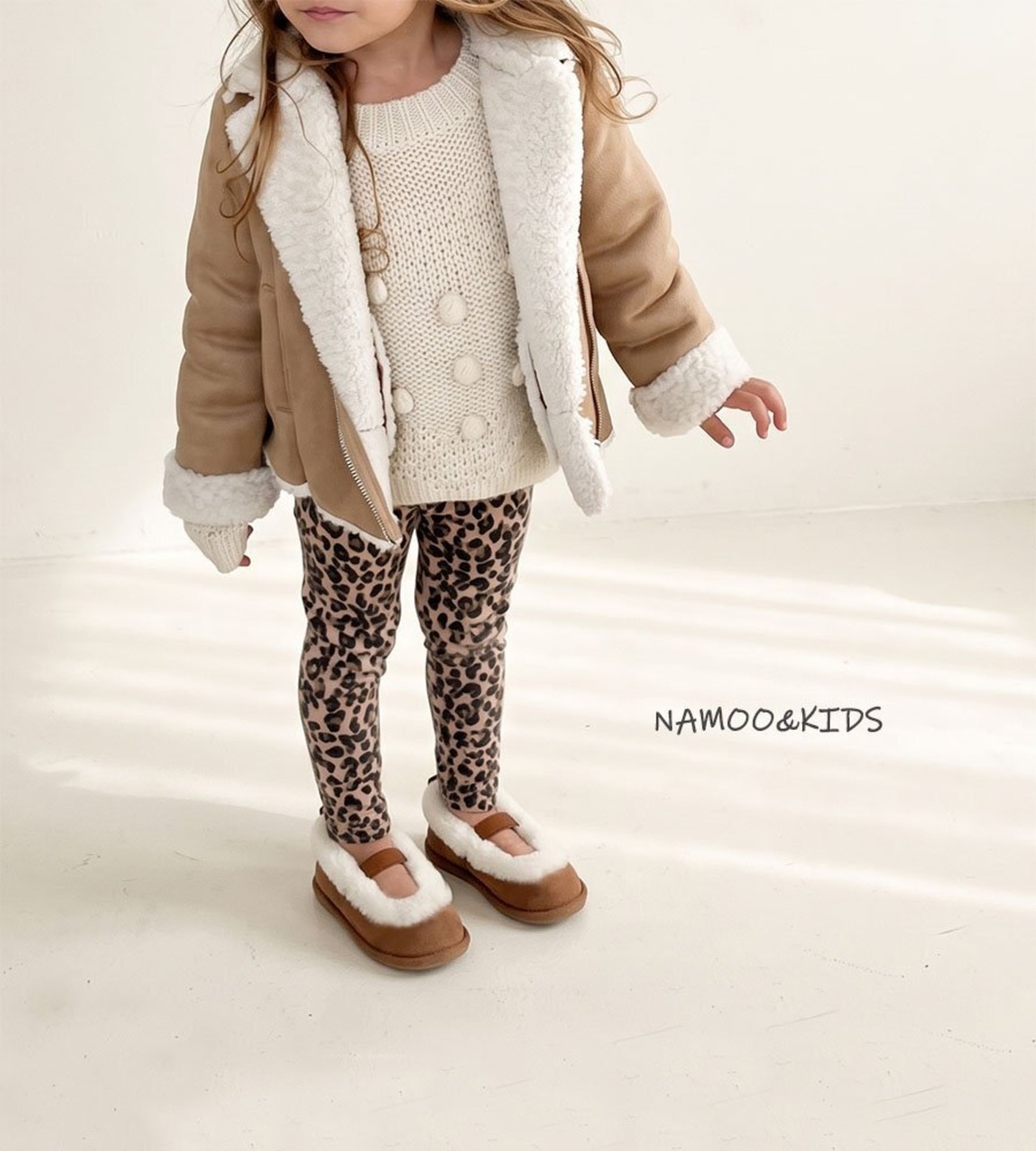 NAMOO［取寄］NA218 leiton ugg maryjane shoes