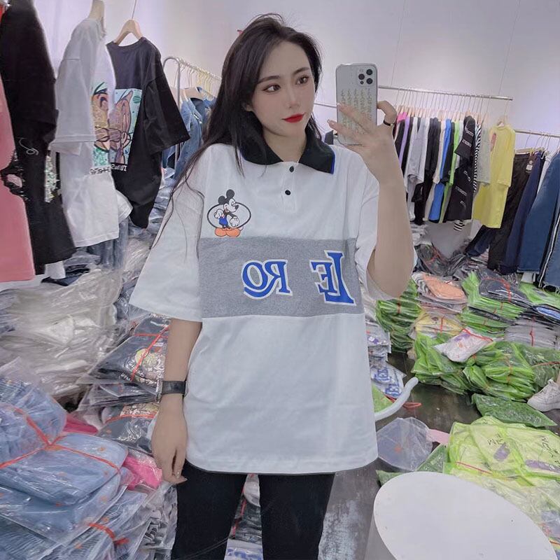 プリント柄サマートップス 半袖スリーブシャツ ショート ハーフスリーブ 大人ガーリー スウィート キュート カジュアル 夏物 ミックスインファッション51199831845