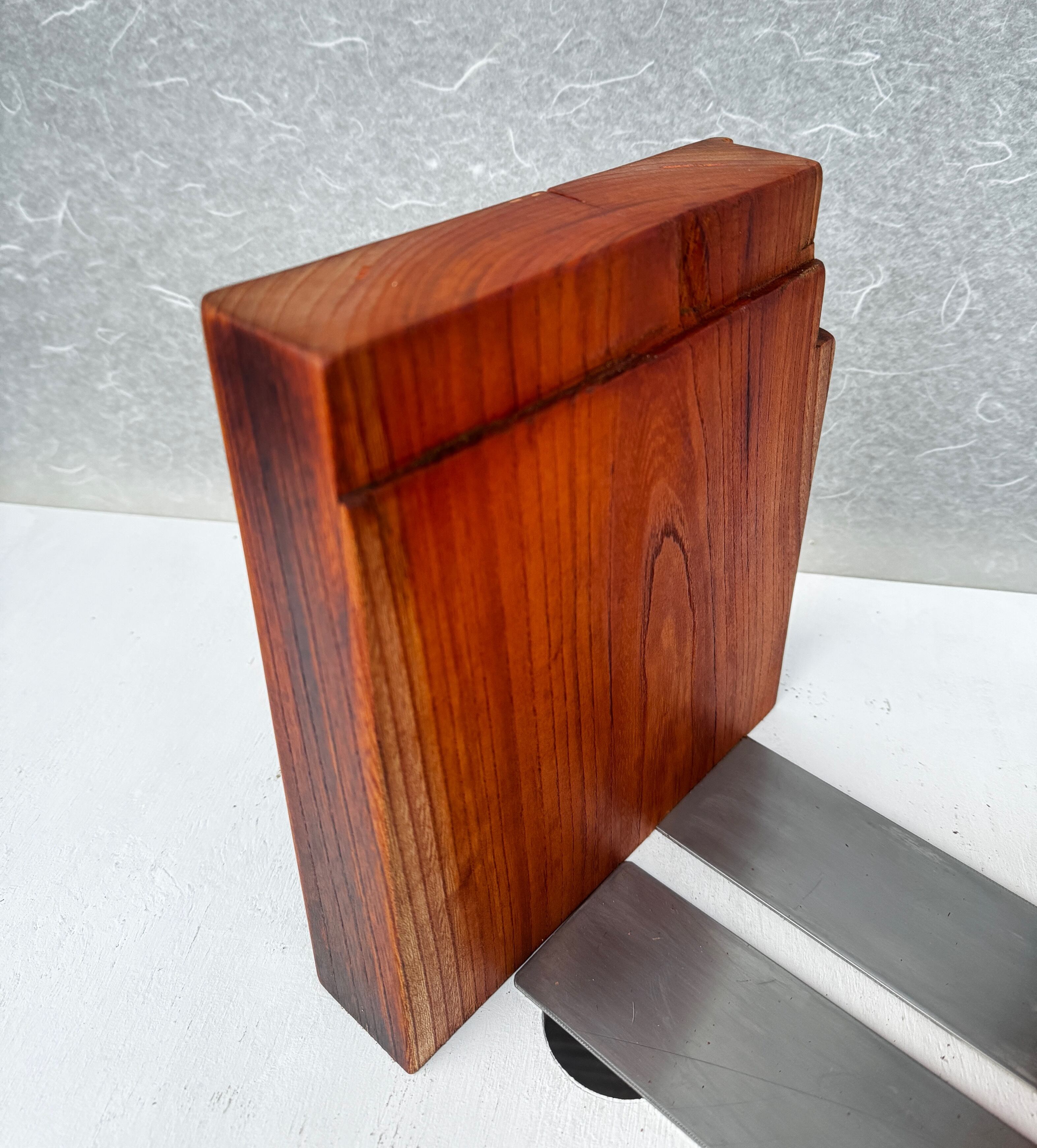 古民家古材 ケヤキ大黒柱ブックエンド | jizai工房[じざい]オンライン