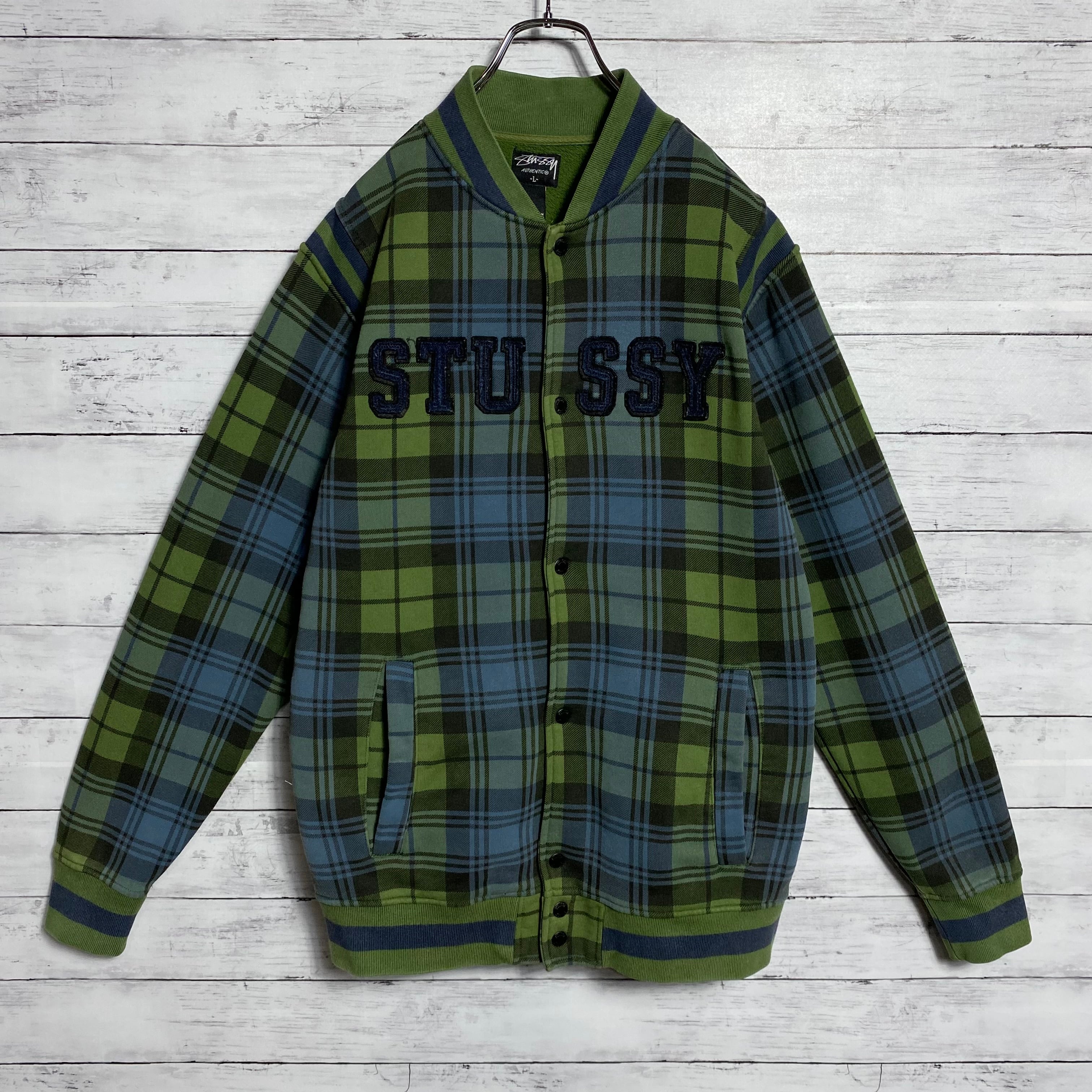 ステューシー stussy　スウェット　チェック