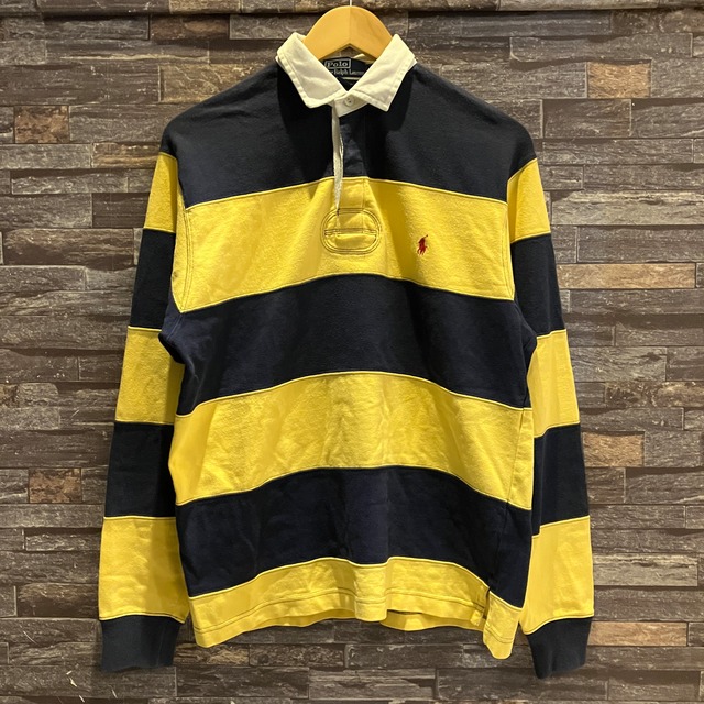 RALPH LAUREN BORDER RUGBY SHIRT