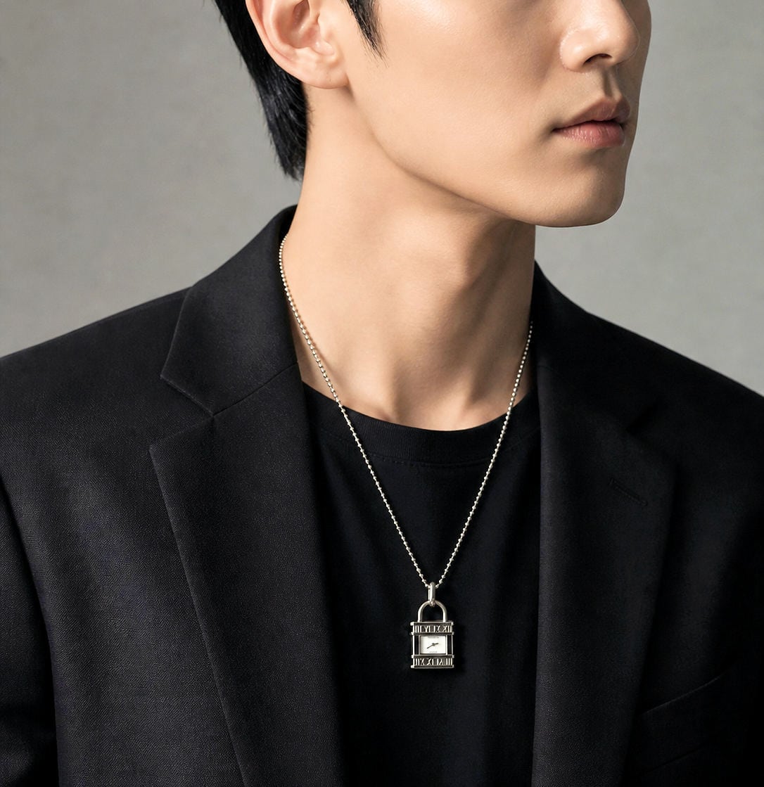 TIFFANY ティファニー Atlas Padlock Pendant アトラス パドロック
