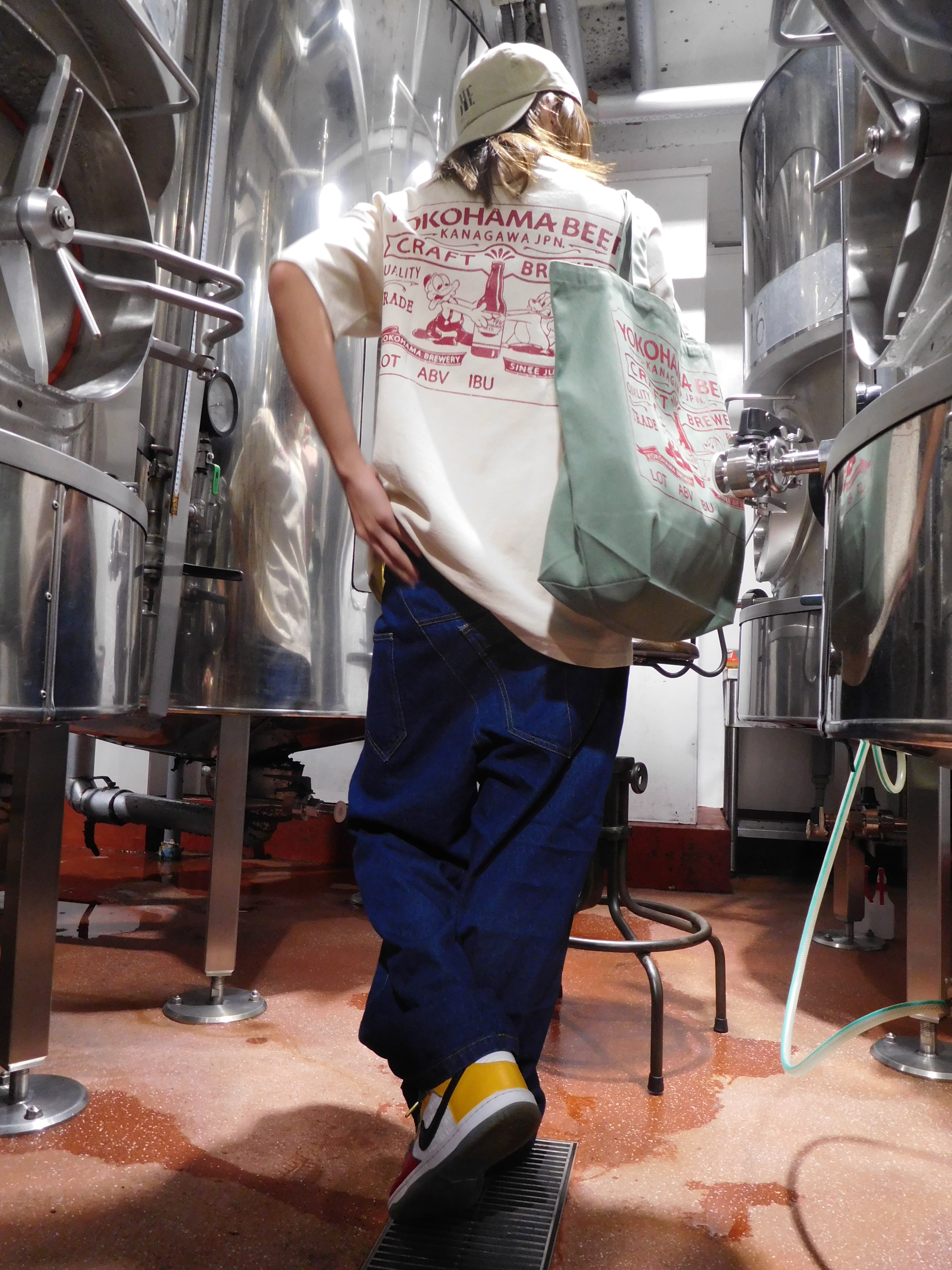 Ybeeeラベル マグナムTeeシャツ【ナチュラル 】