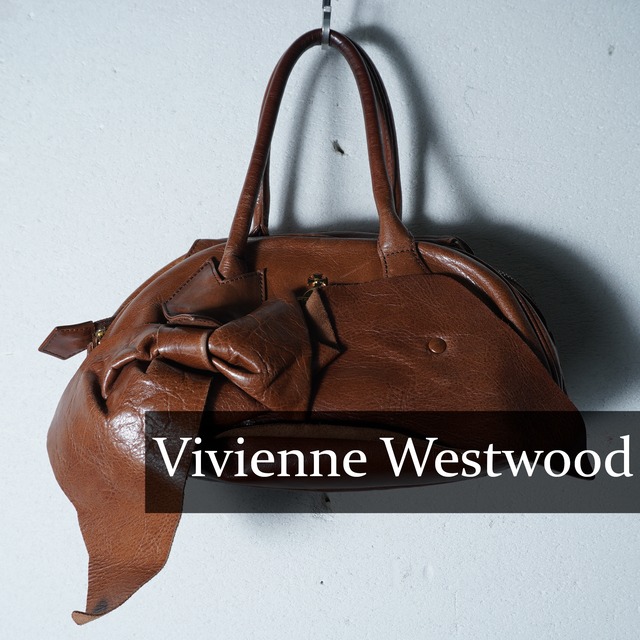 Vivienne Westwood】ヴィヴィアンウエストウッド オーブロゴレザー 