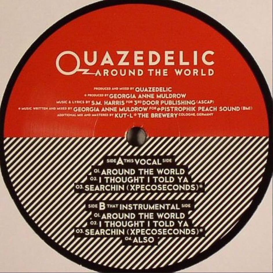 【12"】Quazedelic - Around The World