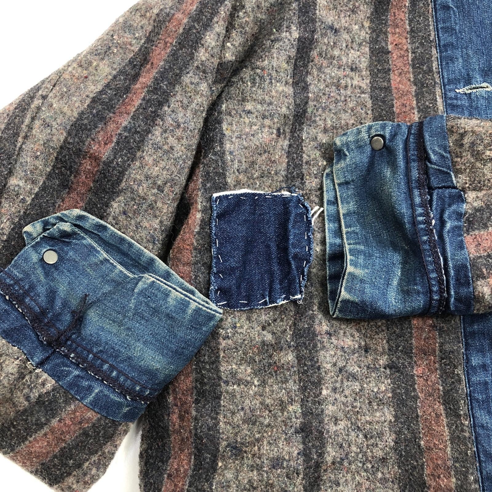 sears シアーズ カバーオール WORK'N LEISURE 襟コーデュロイ 裏