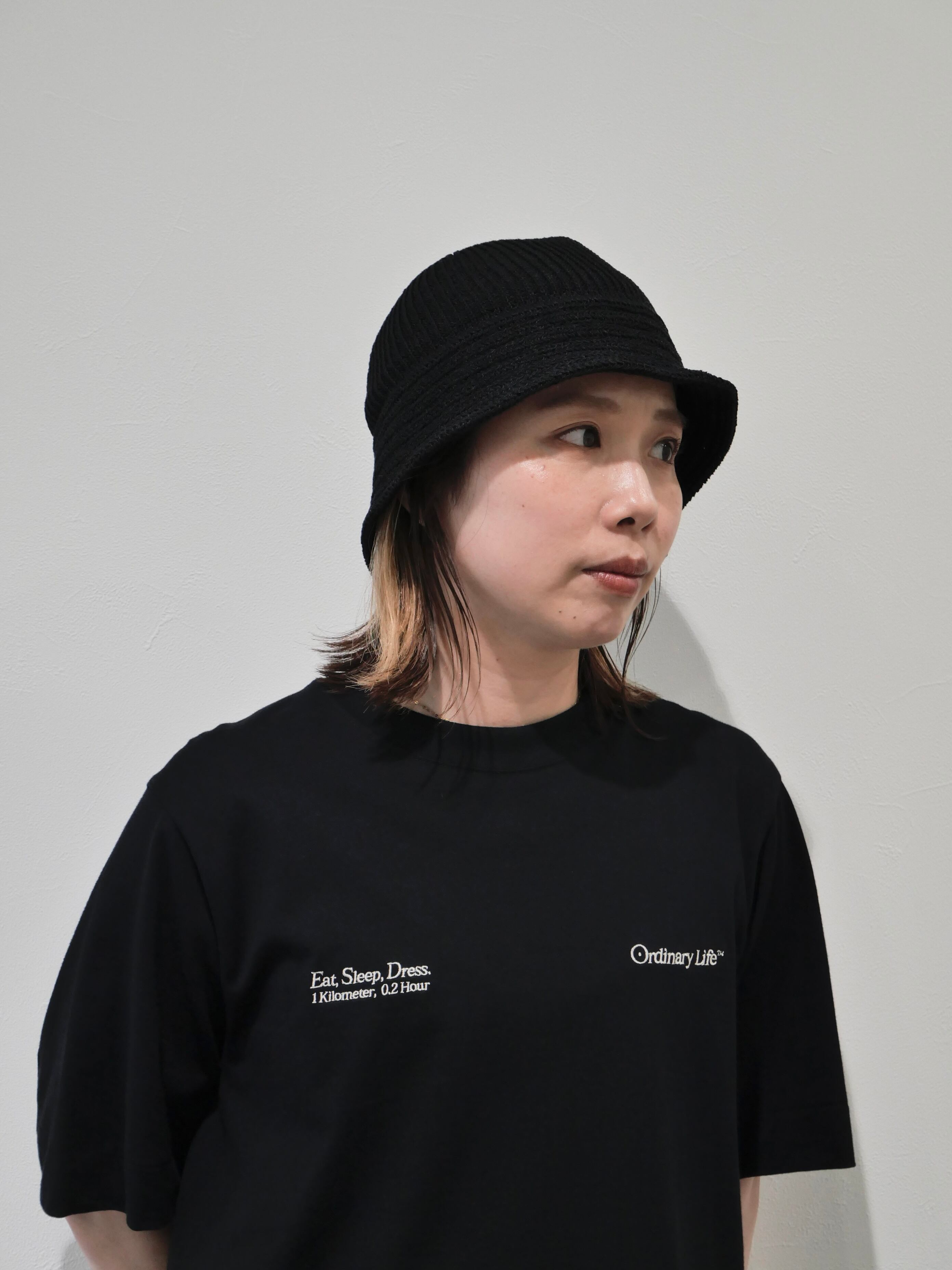 COMESANDGOES 和紙 BALLOON HAT (Black) | CONSTRUCT1