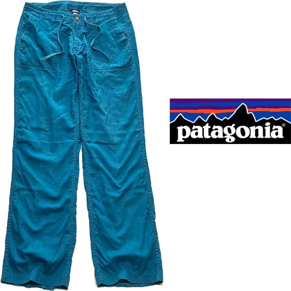 1点物◇パタゴニアPatagoniaリネンヘンプパンツ古着メンズSMレディース