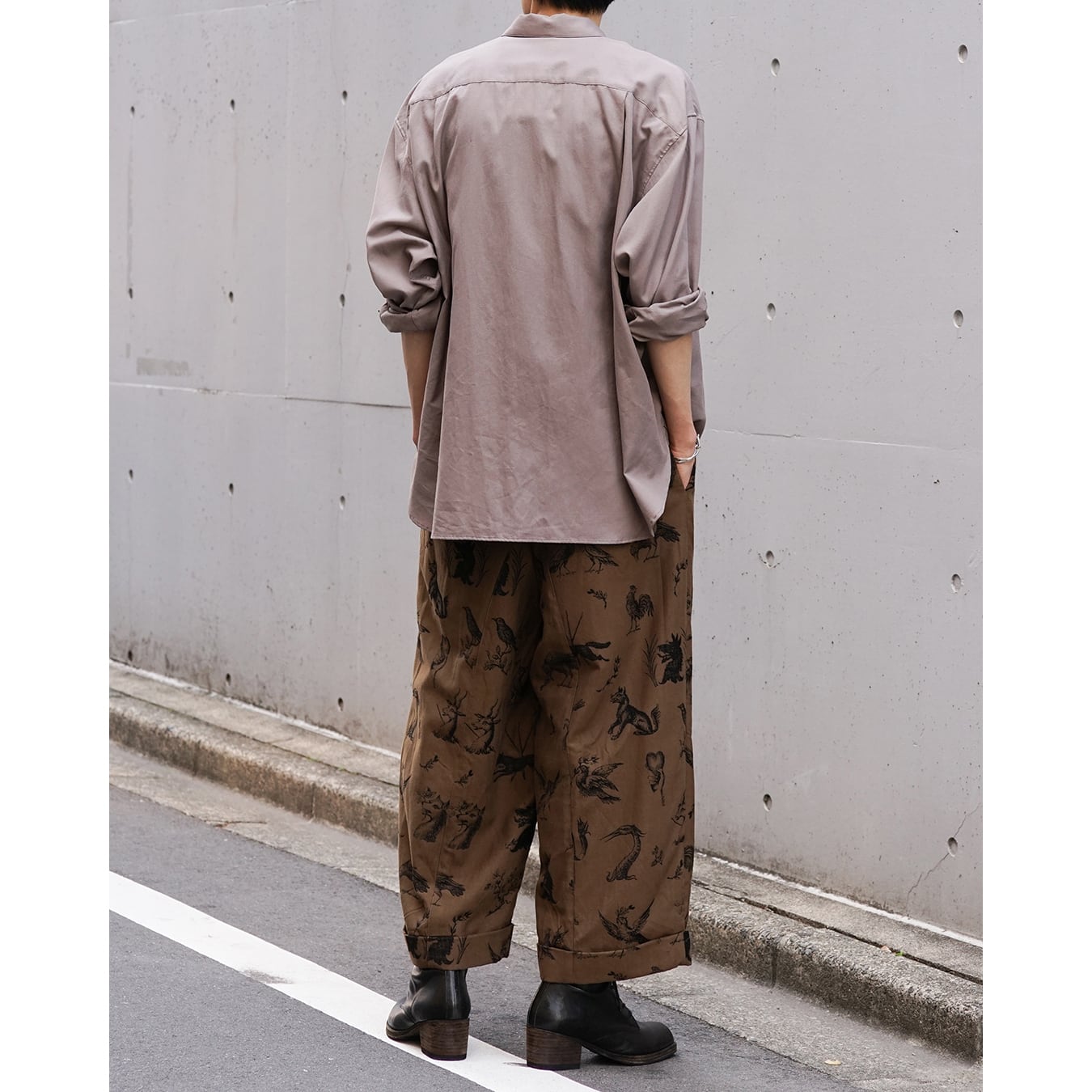 Blanc YM] (ブランワイエム) BL-26S-SOWS Soft Oxford Wide Shirts
