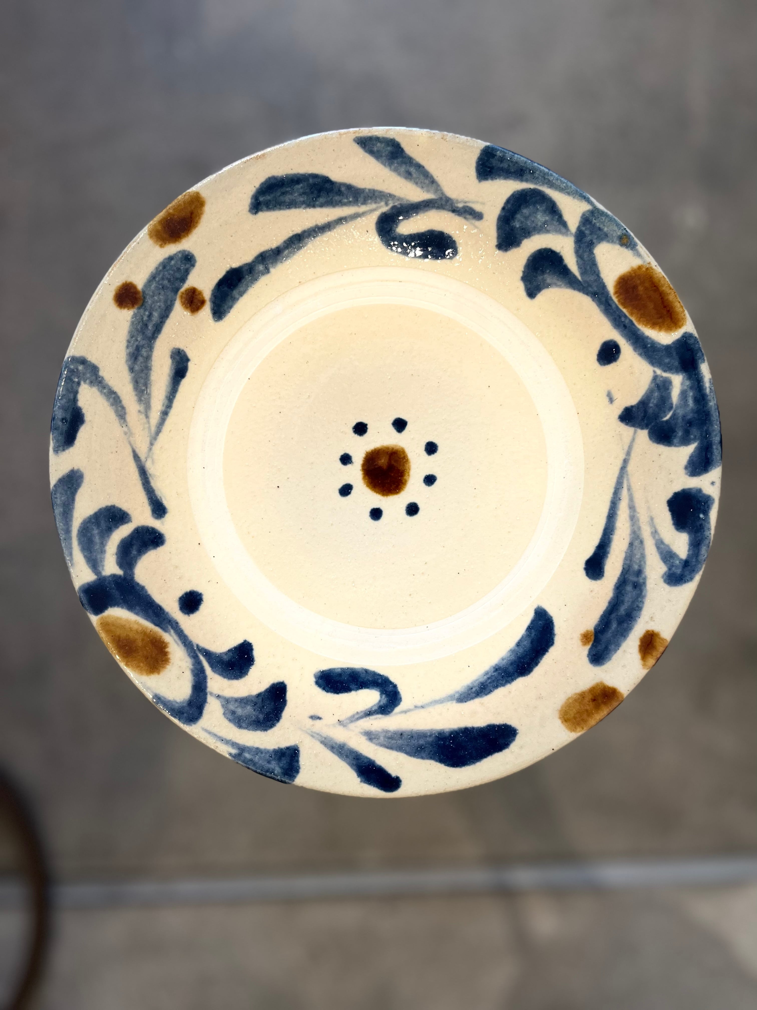 沖縄 上江洲茂生 8寸深皿